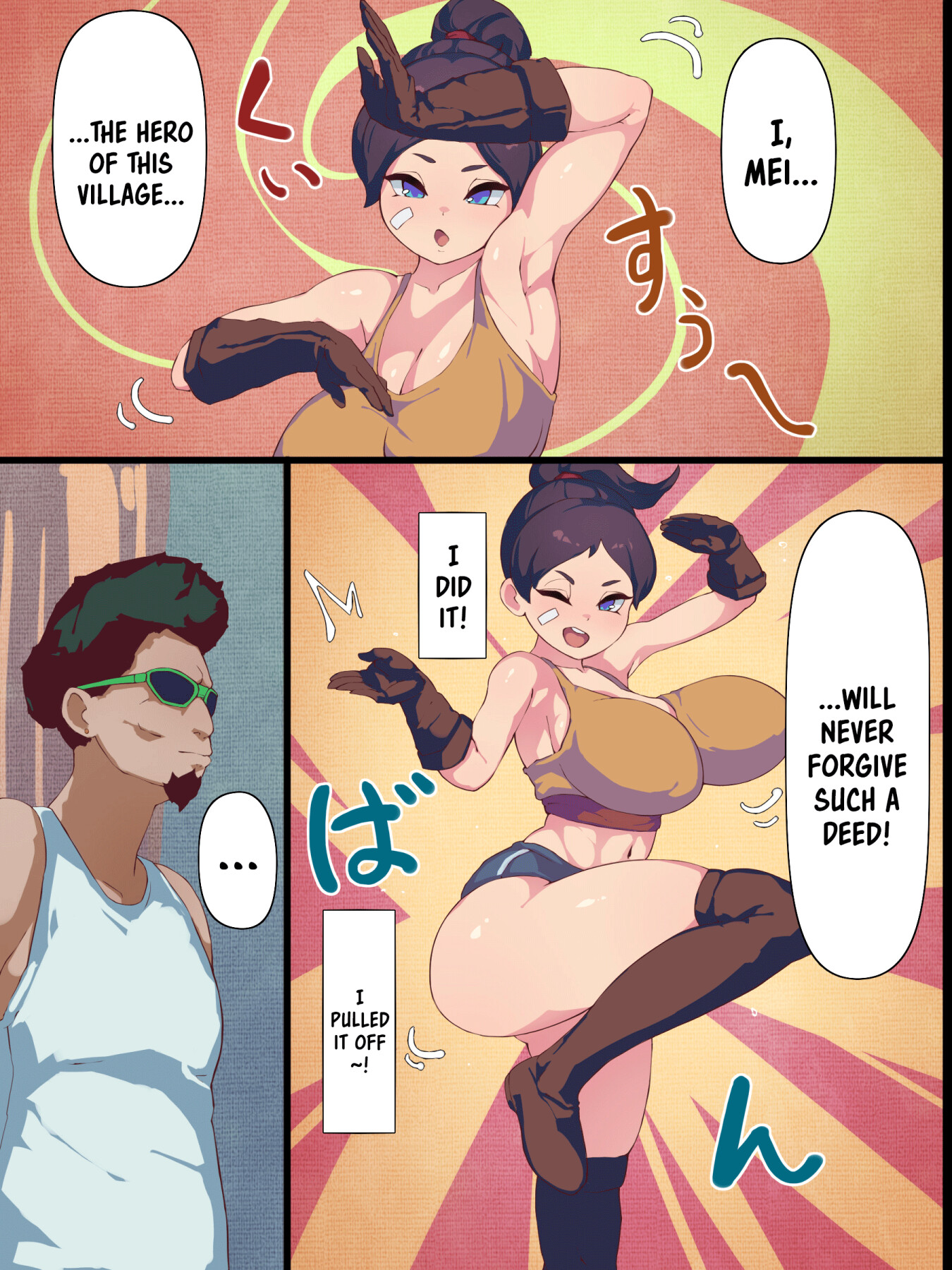 Hentai Manga Comic-The Strong-Bodied Female Martial Artist Is Betrayed and Impregnated By The Villagers-Read-15